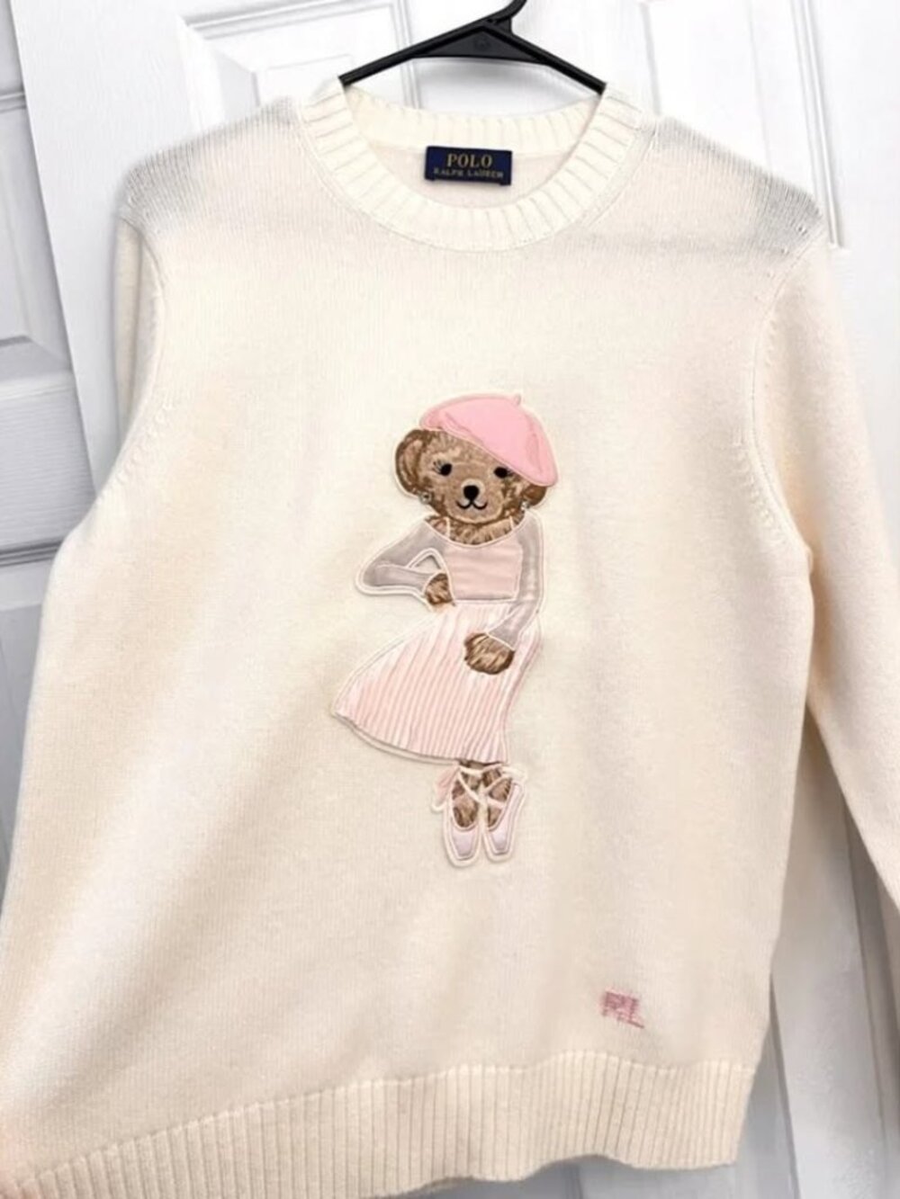 Polo Ralph Lauren Bear knitted cashmere sweater, 100% cashmere. - Picture 2 of 5